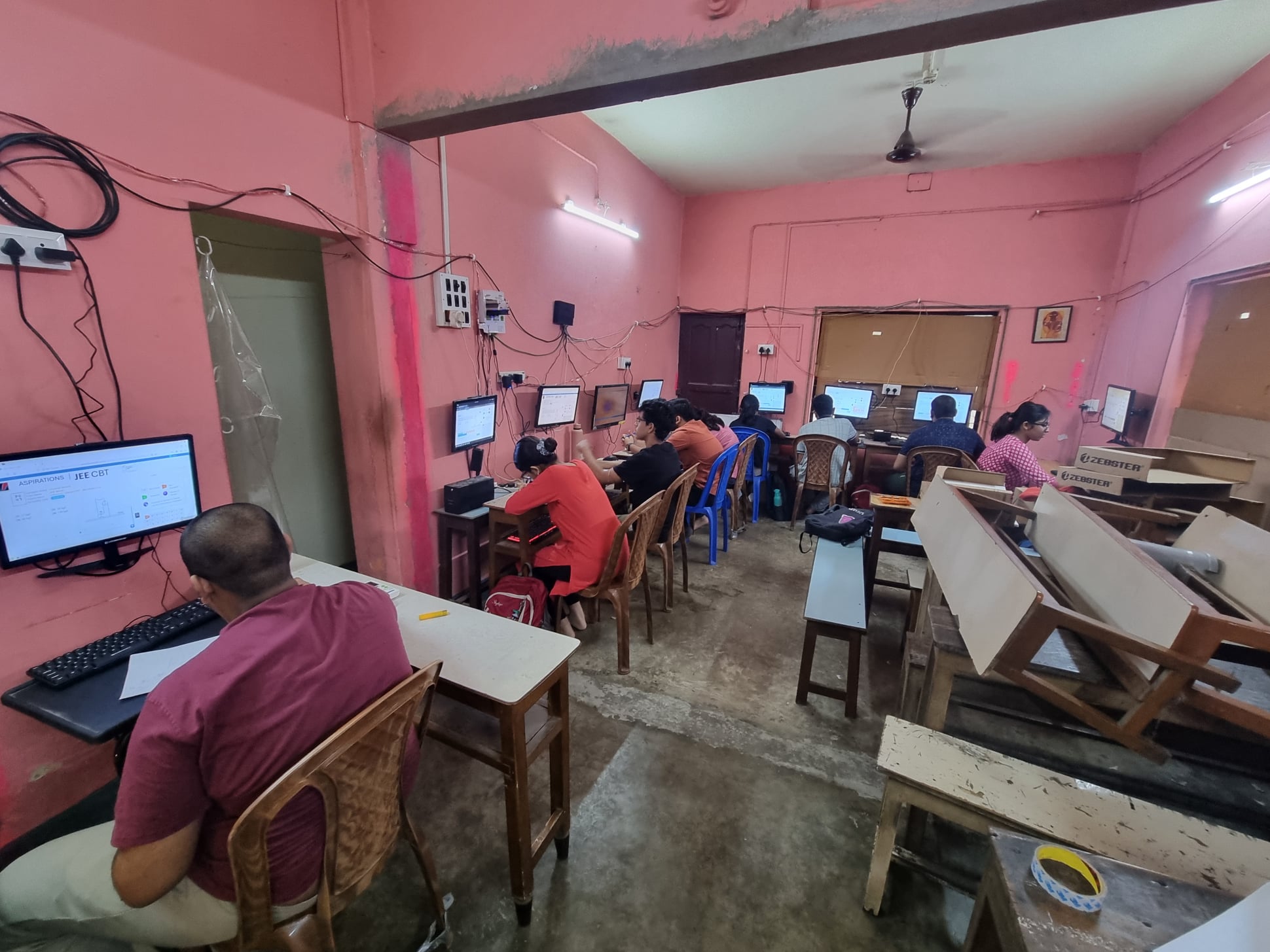 CBT being conducted